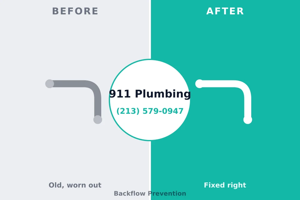 Before and after: plumbing company Fox Point, WI